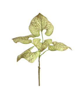 Brunnera kunsttak 35cm groen-bruin