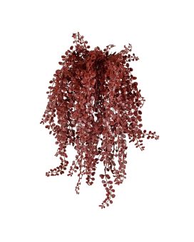 Dischidia kunst hangplant 40cm UV Burgundy
