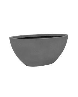 Dorant XS schaal ovaal Grijs L32xH13xW13cm