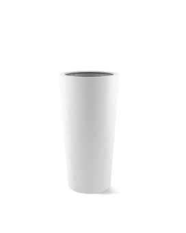 Argento Vase M Matt White 36x68
