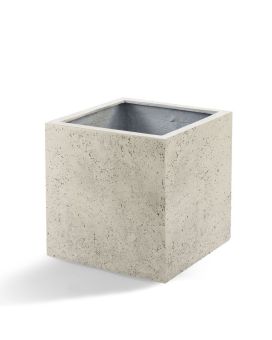 Grigio Cube 20x20x20 Antique White