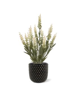 Lavender kunstplant 30cm UV creme