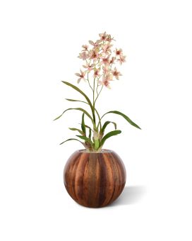 Macara Orchidee kunstplant 80cm - rose