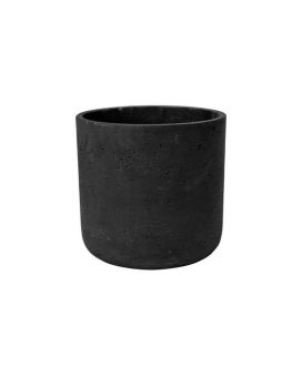 Sierpot Charlie M zwart D18xH17cm