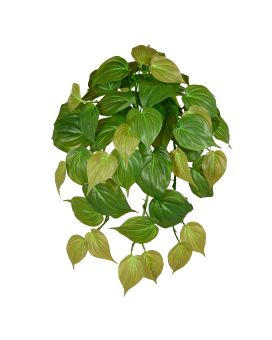Philodendron Micans RT kunst hangplant 45cm