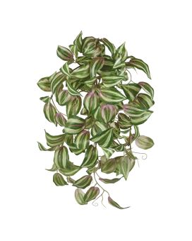 Tradescantia Tricolor kunst hangplant 45cm