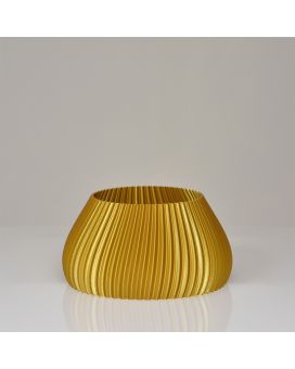 Jasmin 3D pot 9x17cm Goud Metallic