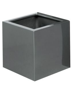El Salvador shiny grey H30 x B30 x D30 cm