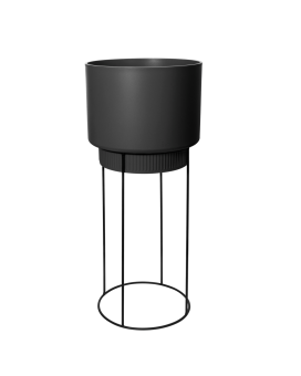 b.for studio round 30 living black