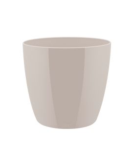 Brussels diamond rond 14cm warm grijs