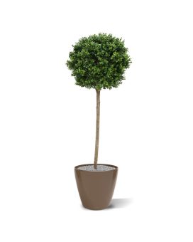 Buxus bol op stam kunstplant 140cm - UV bestendig