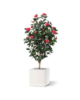 Camelia Japonica deluxe kunstplant 150cm - rose