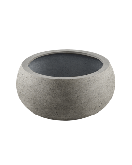 Grigio Bowl Balloon S Natural-Concrete 26x13