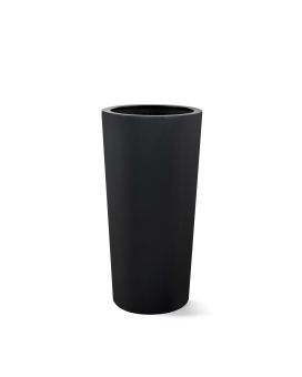 Argento Vase M Natural Black 36x68