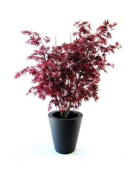 Acer Maple Y deluxe kunstboom 160cm - burgundy