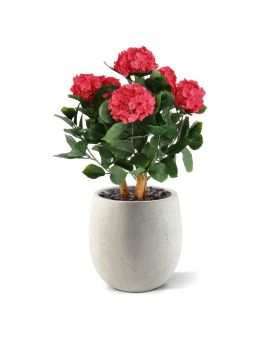 Hortensia UV Kunstplant Deluxe 65cm Cerise