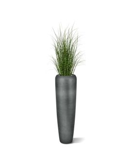 Zebra kunst grasplant 80cm - groen/geel
