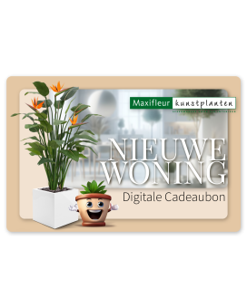 Digitale Cadeaubon Maxifleur - Nieuwe Woning