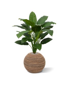 Spathiphyllum King kunstplant 100cm - groen