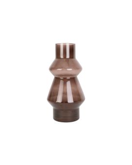 Bloemenvaas Blush 25x 12,5 cm – chocoladebruin