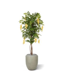 Wisteria kunstboom 150cm - geel